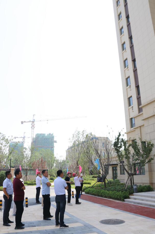 中建聯(lián)合|住宅工程竣前質(zhì)量觀摩會暨“兩大行動”推進會在海爾珺璽項目順利舉行(圖4)