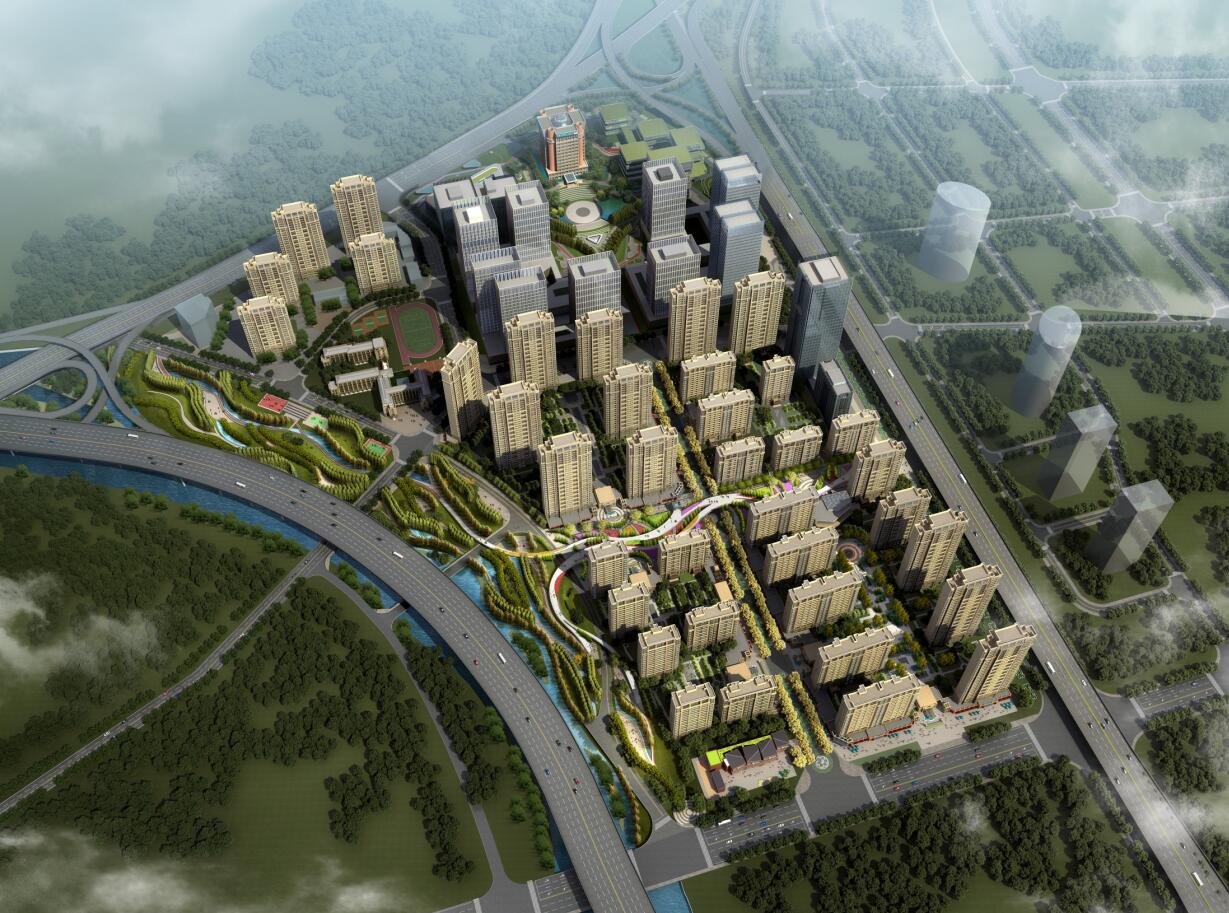 中建聯(lián)合|海爾云谷、云璽精品小區(qū)完美通過竣工驗收(圖1)