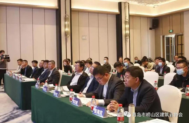 全面推進“黨建強、發(fā)展強” 嶗山論建 2021“四新”推廣裝配式建筑交流 觀摩會成功舉行(圖2)