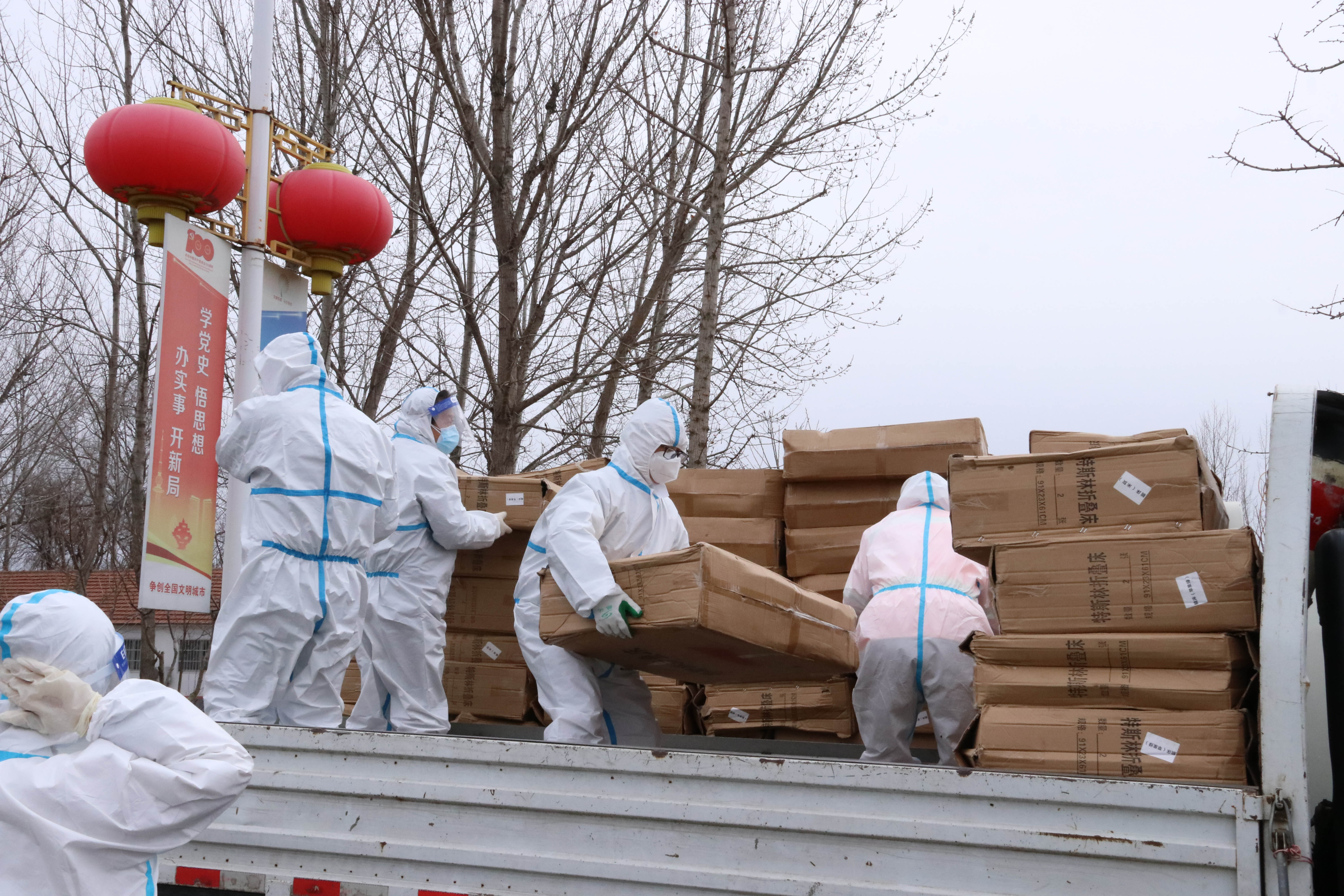 “疫”不容辭|中建聯合攜手嶗山區(qū)建筑業(yè)協會助力萊西，共同抗疫(圖3)