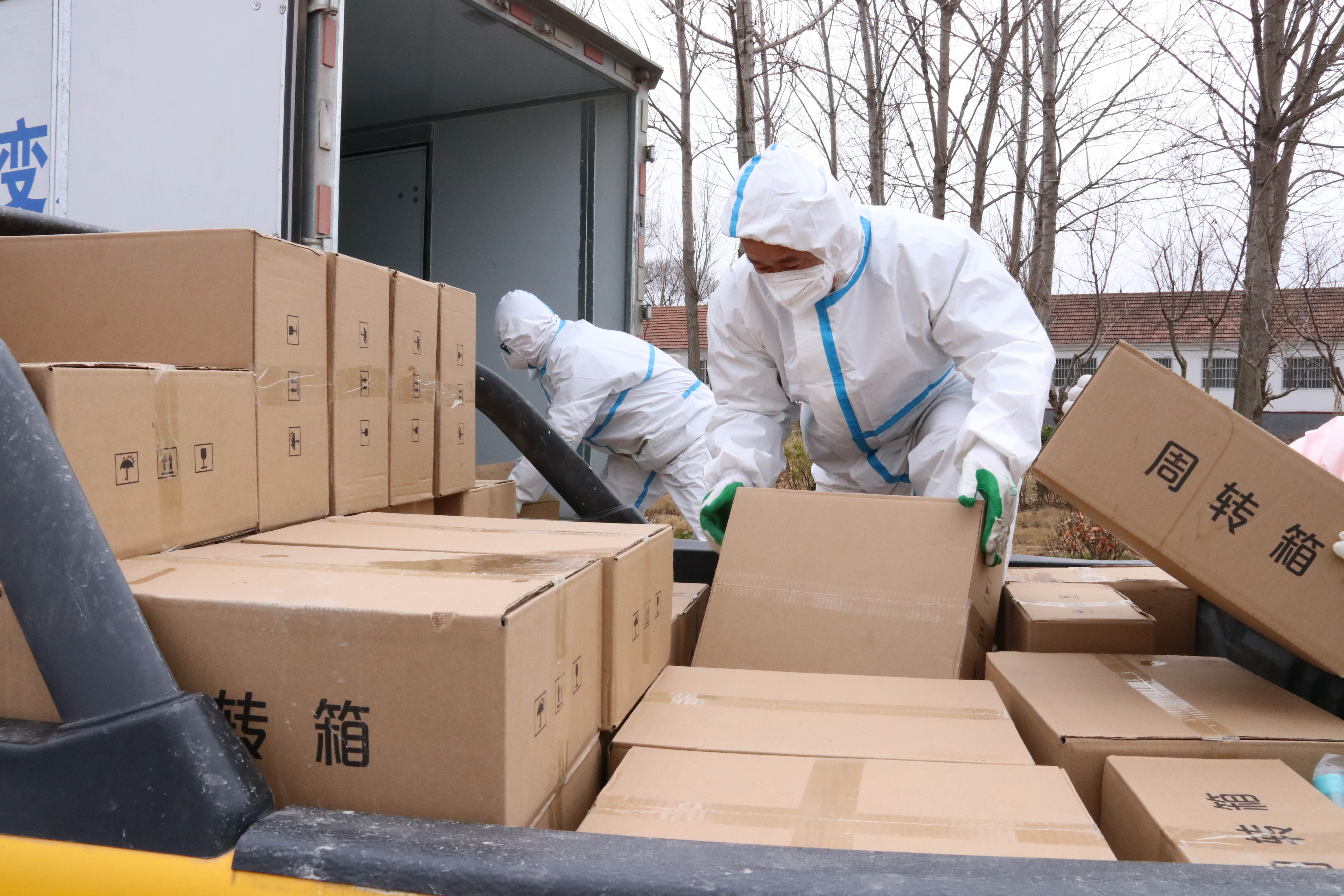 “疫”不容辭|中建聯合攜手嶗山區(qū)建筑業(yè)協會助力萊西，共同抗疫(圖4)