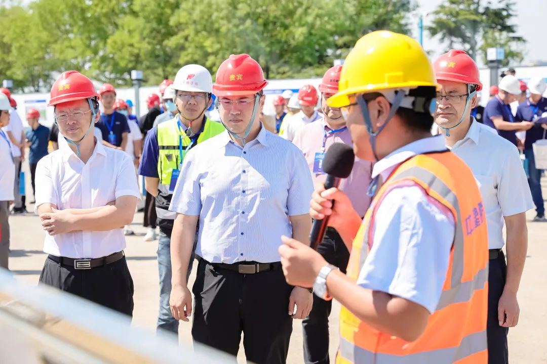 精益管理|青島高新技術(shù)產(chǎn)業(yè)開發(fā)區(qū)建設(shè)部組織區(qū)施工、監(jiān)理單位到中建聯(lián)合項目地觀摩考察(圖4)