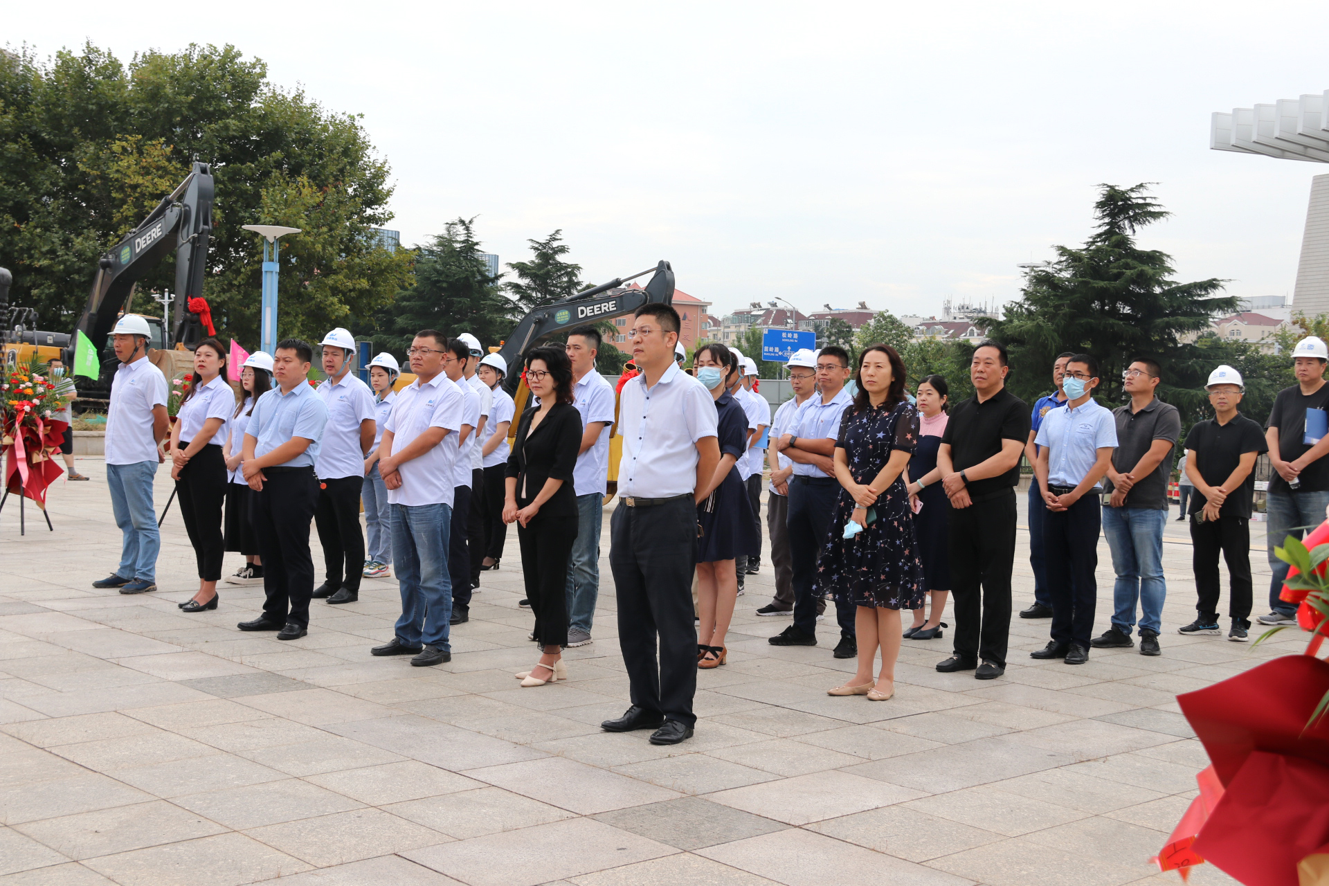 中建聯(lián)合|打造城市文化新空間，青島博物館擴(kuò)建工程正式開(kāi)工(圖5)
